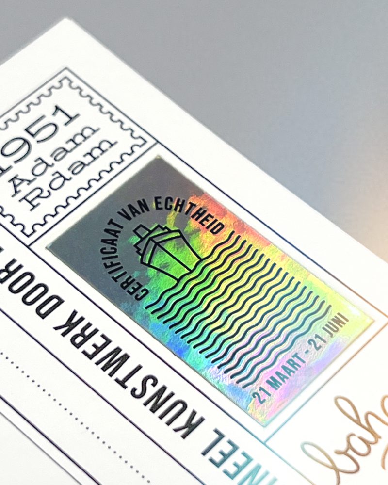 Certificaat van echtheid